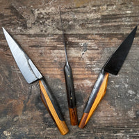 Handmade knife from sheep shearing blade