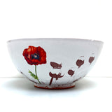 Original poppy serving bowl