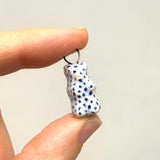 Gummy bear porcelain charms
