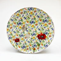 Floral dinner plate