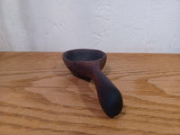 Wooden spoon scoop