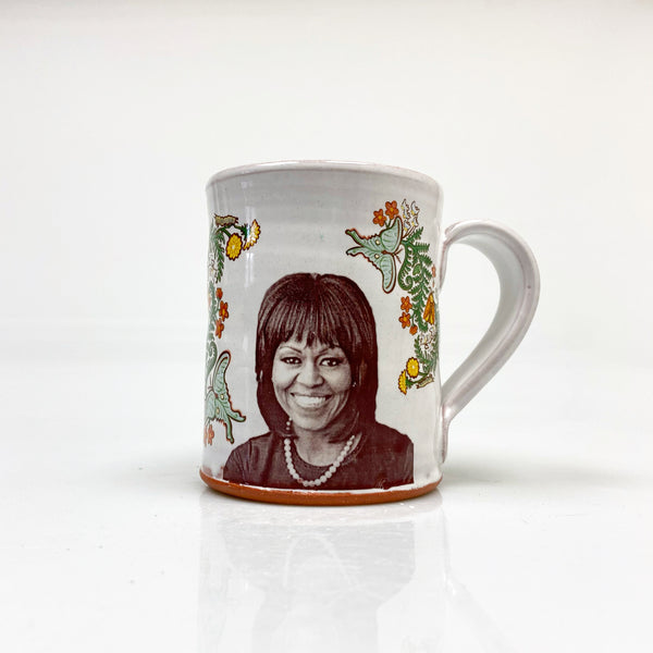 Choose your favorite First Lady on a handmade mug