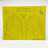 Avian Evergreen Advent Calendar