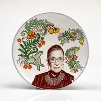 Ruth Bader Ginsburg plate